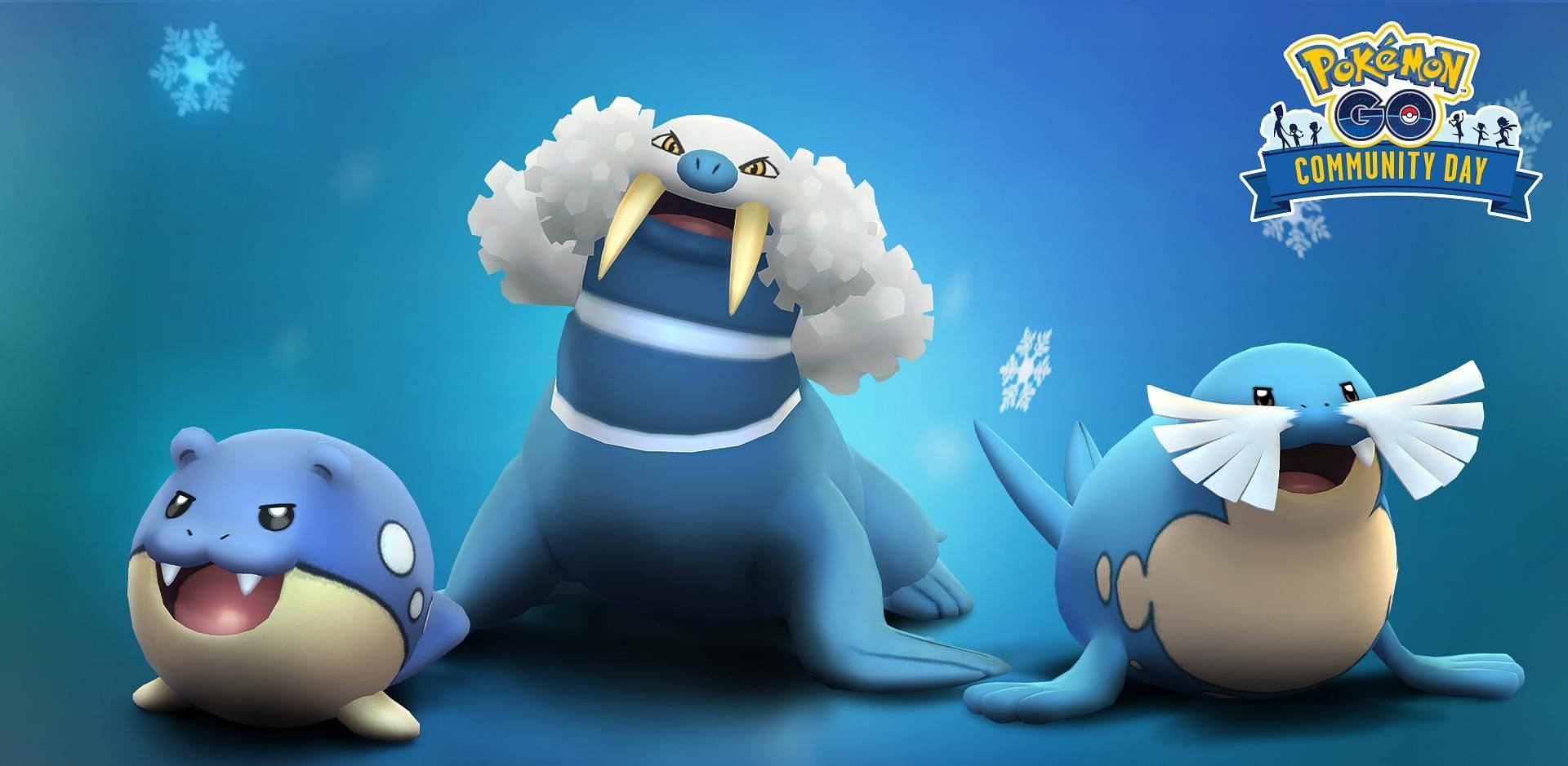 Walrein recently got access to Icicle Spear (Image via Niantic)