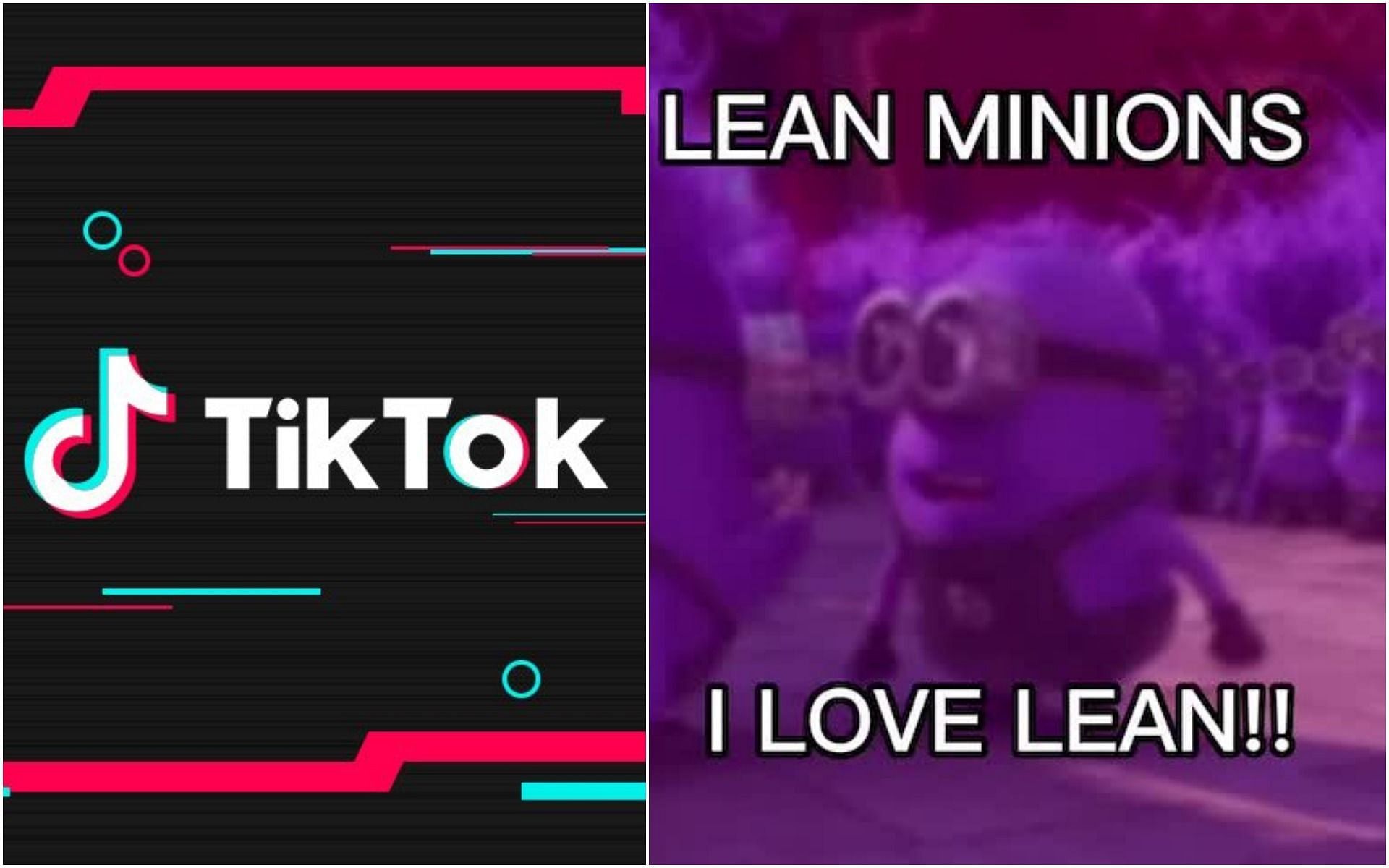 &quot;Lean&quot; became the new viral trend on TikTok (Image via @tiktok/Facebook and @ronaldoisbased/Instgaram)