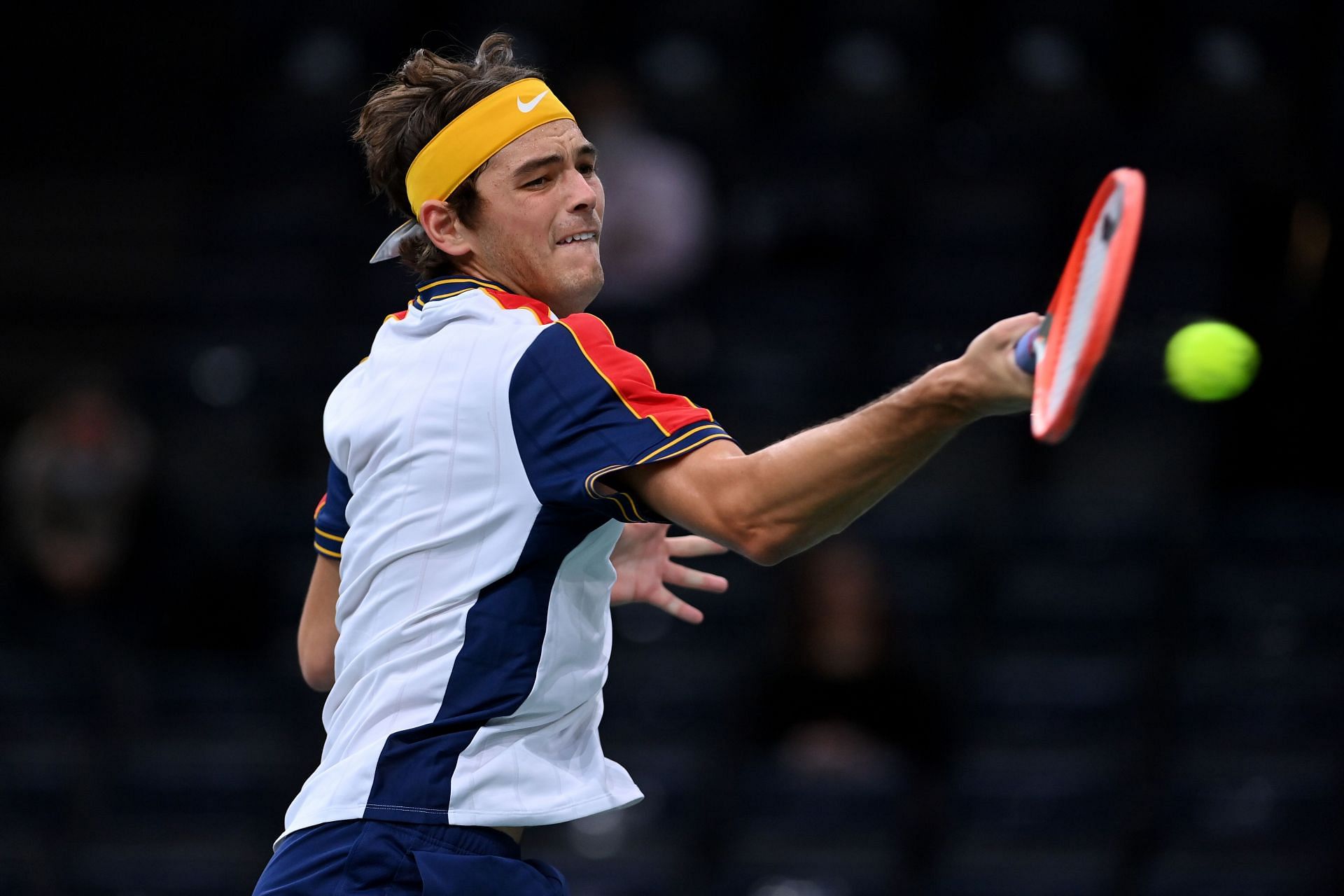 Taylor Fritz at the 2021 Paris Masters