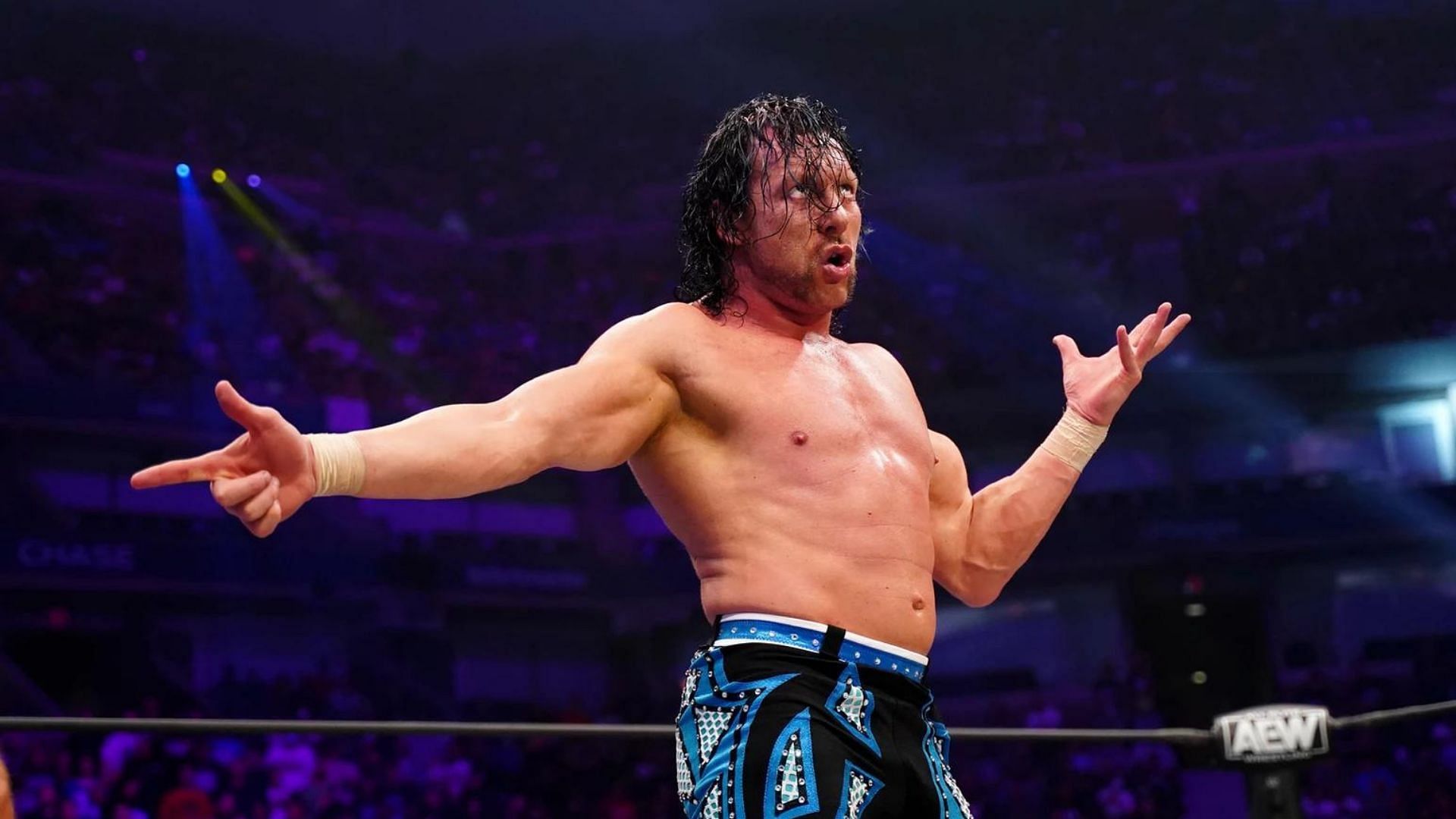 Kenny Omega at the &quot;Grand Slam&quot; edition of AEW Dynamite in 2021