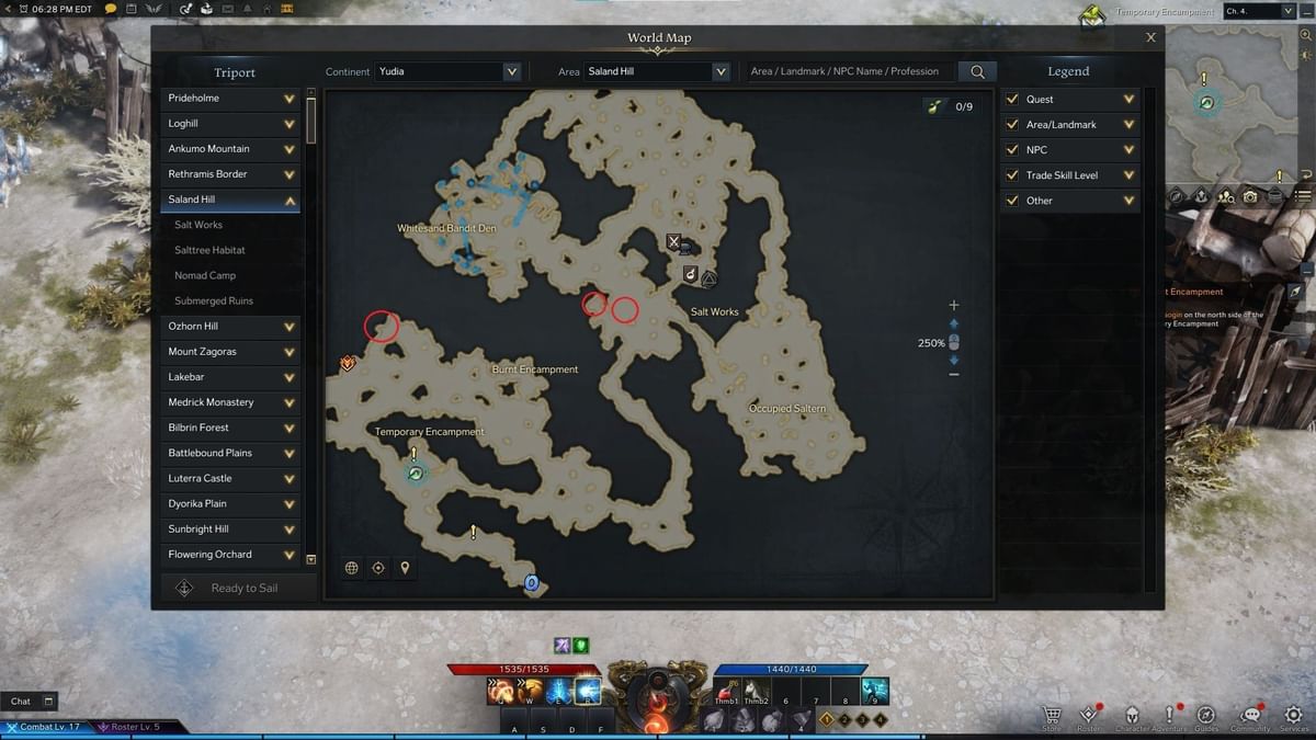 Every Saland Hill Mokoko Seed location in Lost Ark