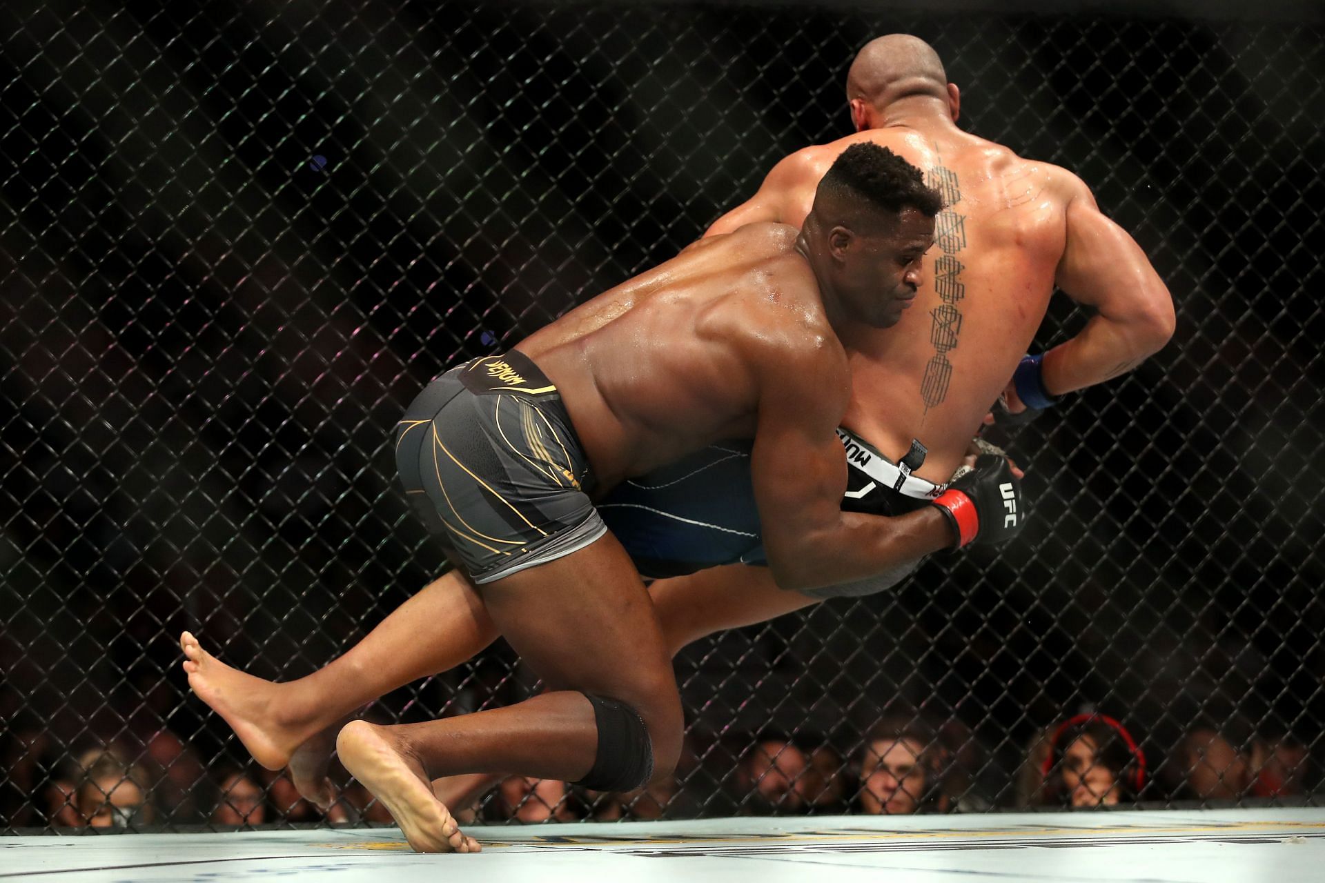 Francis Ngannou defeated former teammate Ciryl Gane to defend his heavyweight title earlier this year.