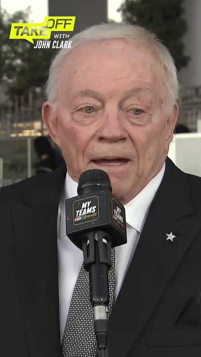 Jerry Jones reacts to Nick Sirianni wearing 'Beat Dallas' shirt