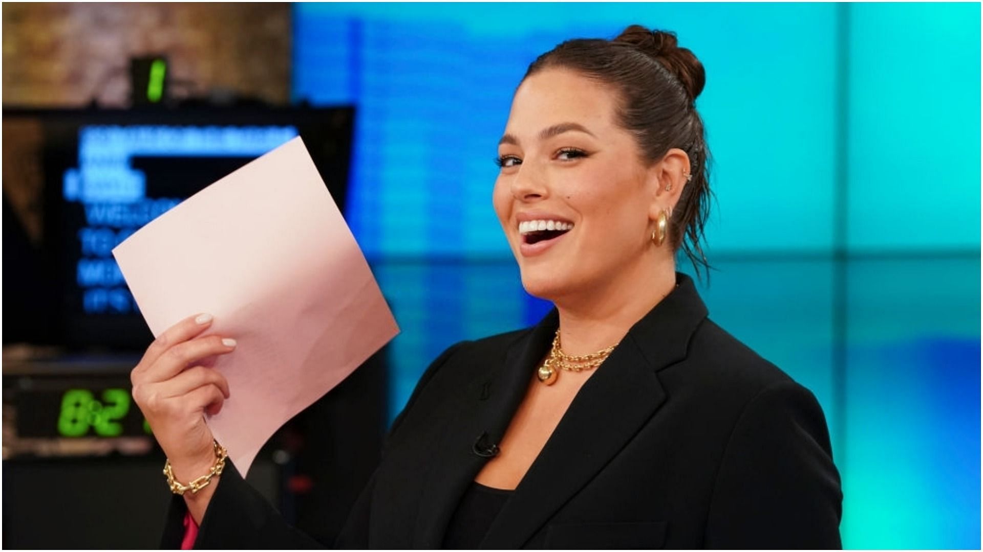Ashley Graham began modeling at a very young age (Image via Gail Schulman/Getty Images)