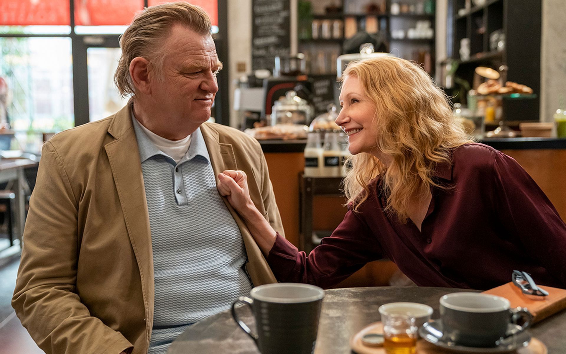 Patricia Clarkson and Brendan Gleeson in State of the Union Season 2 (Image via Sportskeeda)