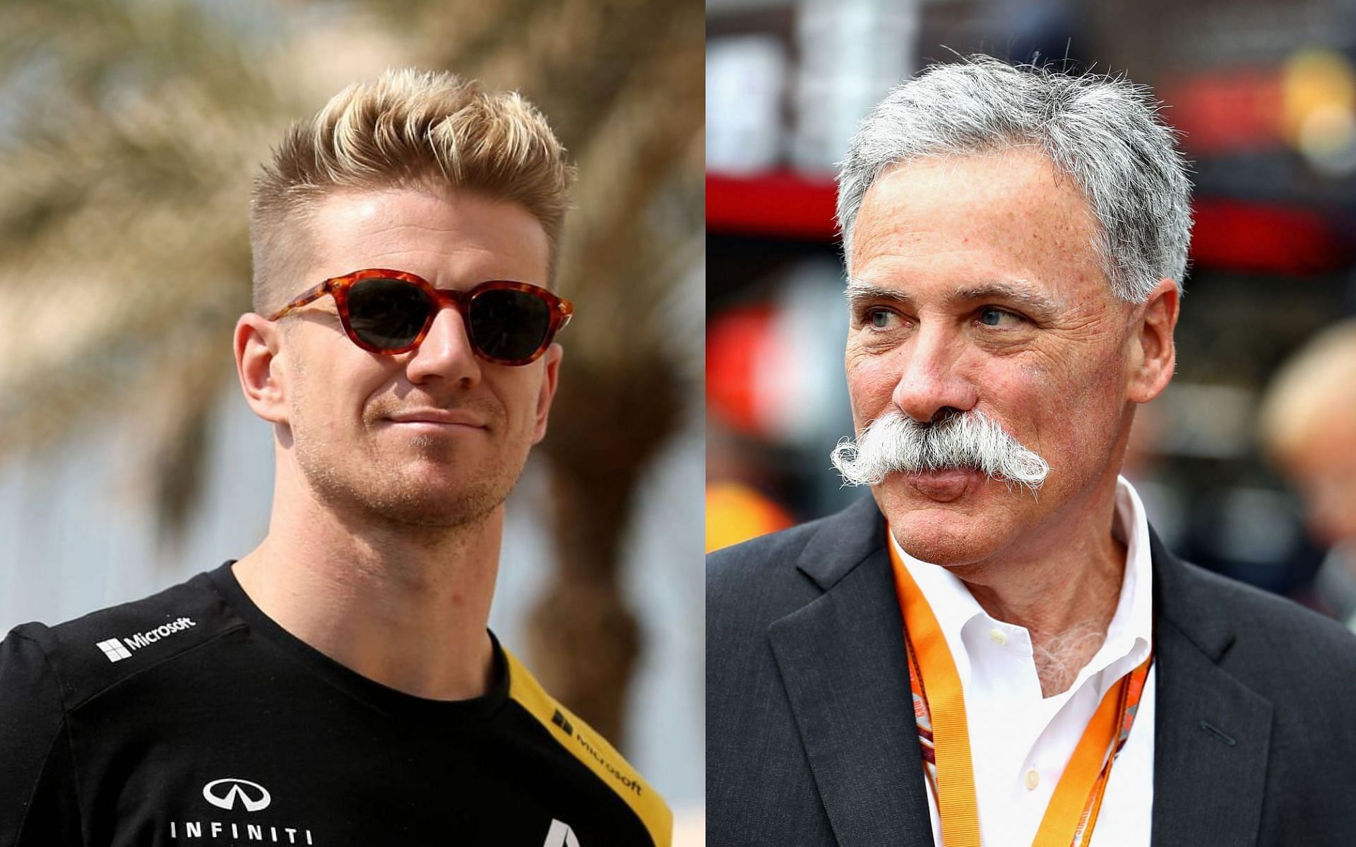 Former CEO Chase Carey (right) was intrumental in F1&#039;s rejuvenation following Liberty takeover