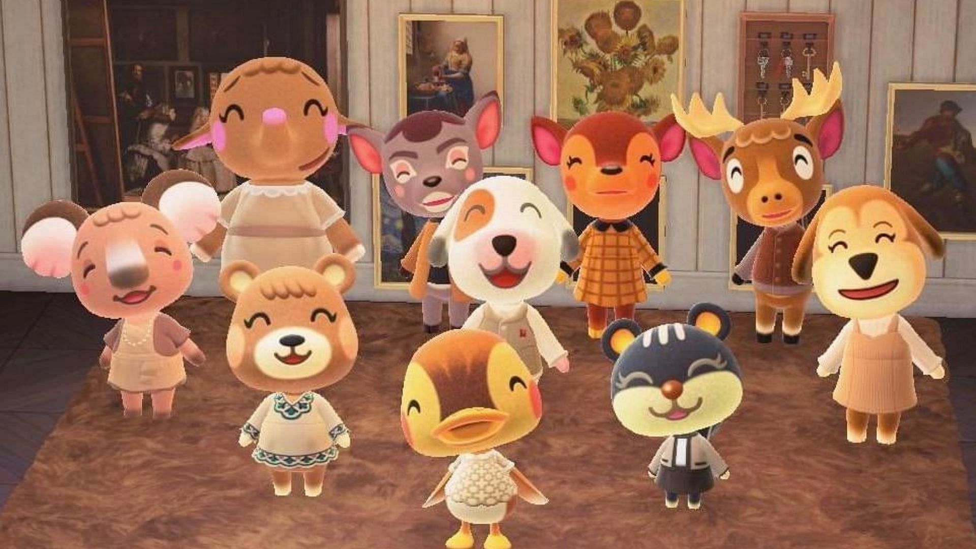 Most popular Animal Crossing: New Horizons villagers (Image via r/AnimalCrossing/Reddit)