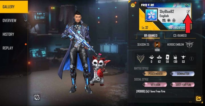 Free Fire MAX unique invisible nickname trick: Unicode 3164 and other ...