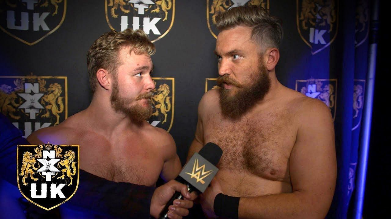 Moustache Mountain are Trent Seven and Tyler Bate
