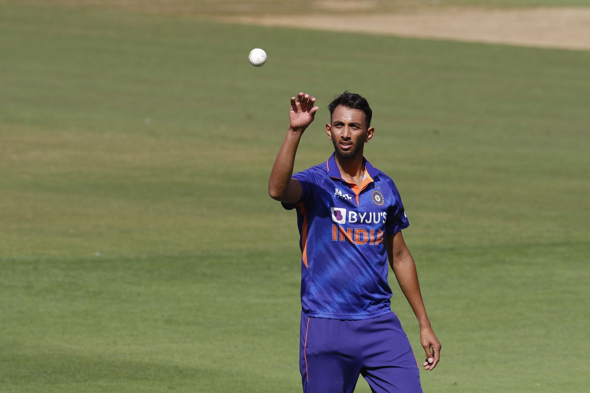 Prasidh Krishna was signed by Rajasthan at the IPL 2022 auction (Image Credits: Getty)