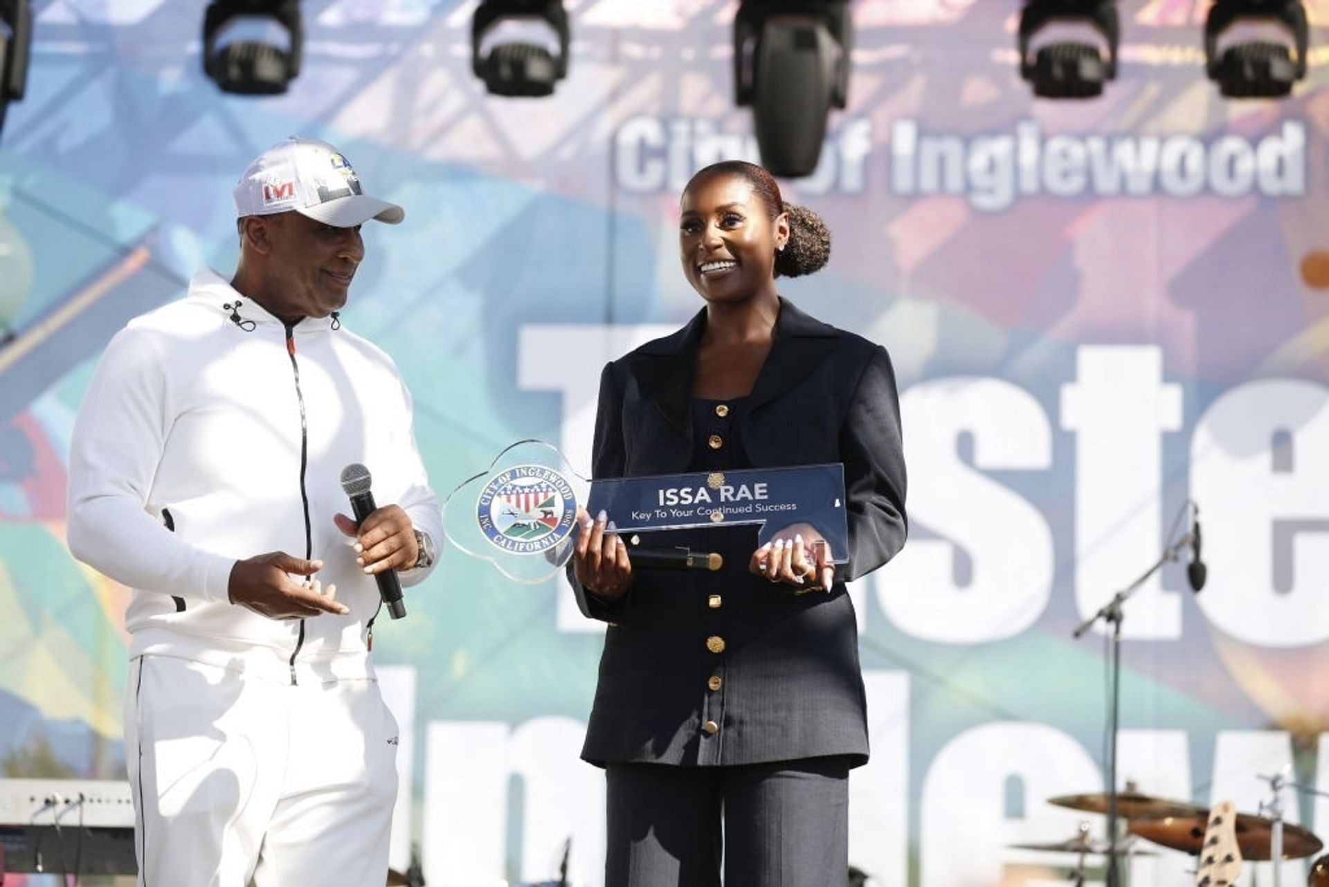 Issa Rae has received the key to Inglewood City (Image via Karim Saafir/Getty Images)