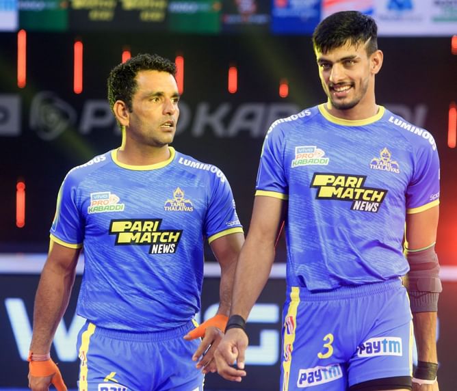 TEL vs TAM Dream11 Kabaddi prediction: Today's PKL match predicted playing 7 for Telugu Titans vs Tamil Thalaivas Pro Kabaddi 2022, Match 91