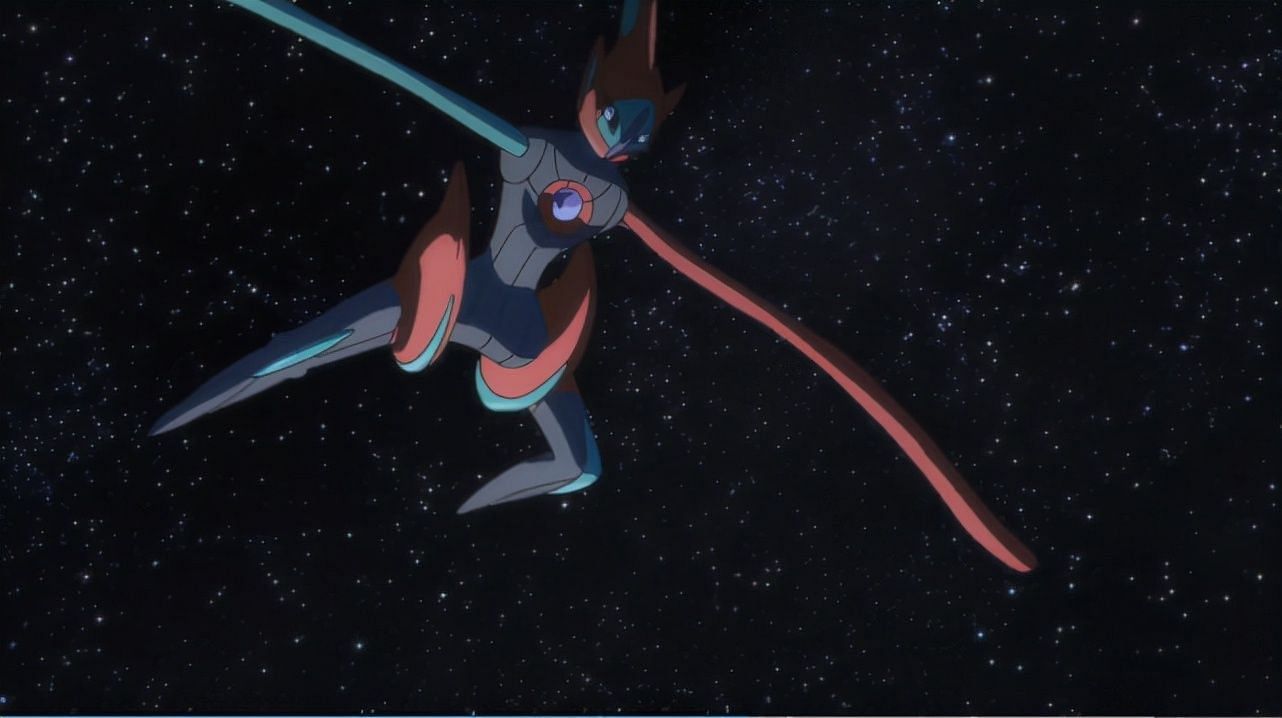 Deoxys Speed gets two Electric-type moves in Charge Beam and Thunderbolt (Image via The Pokemon Company)