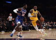 "Happy to be back out there with the gang again" - LeBron James takes to Instagram to celebrate his return to action, highlight reel includes a magical lob to AD