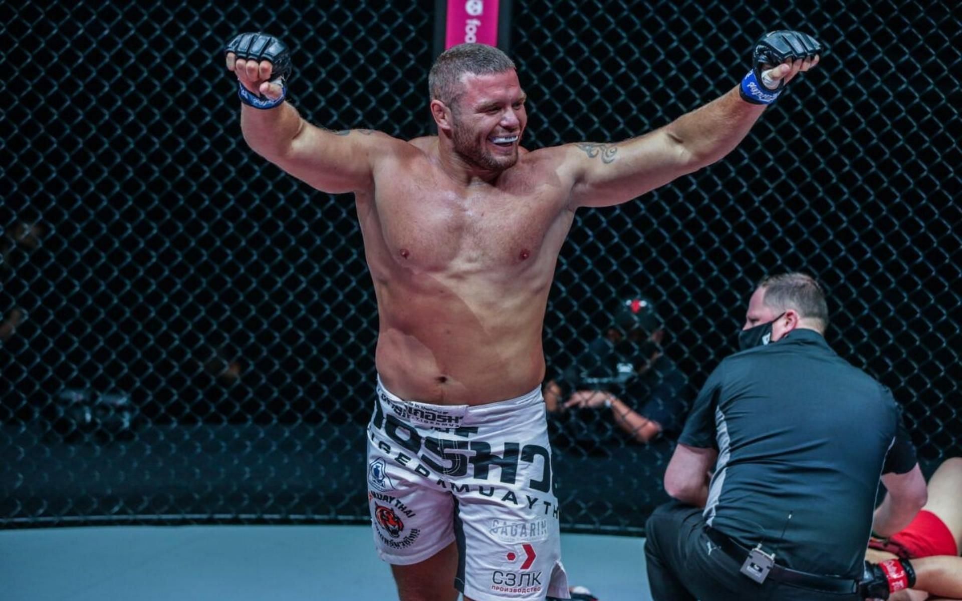 ONE Championship heavyweight Anatoly Malykhin made a memorable ONE debut last year. (Image courtesy of ONE Championship)