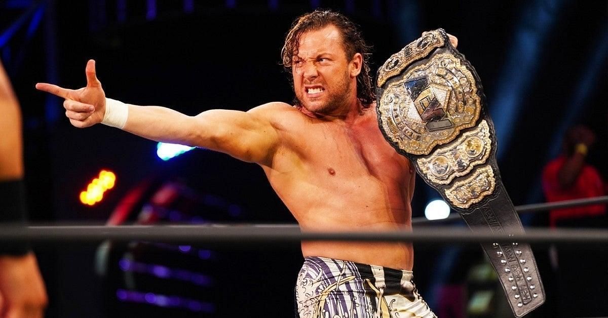 Kenny Omega as the AEW World Champion