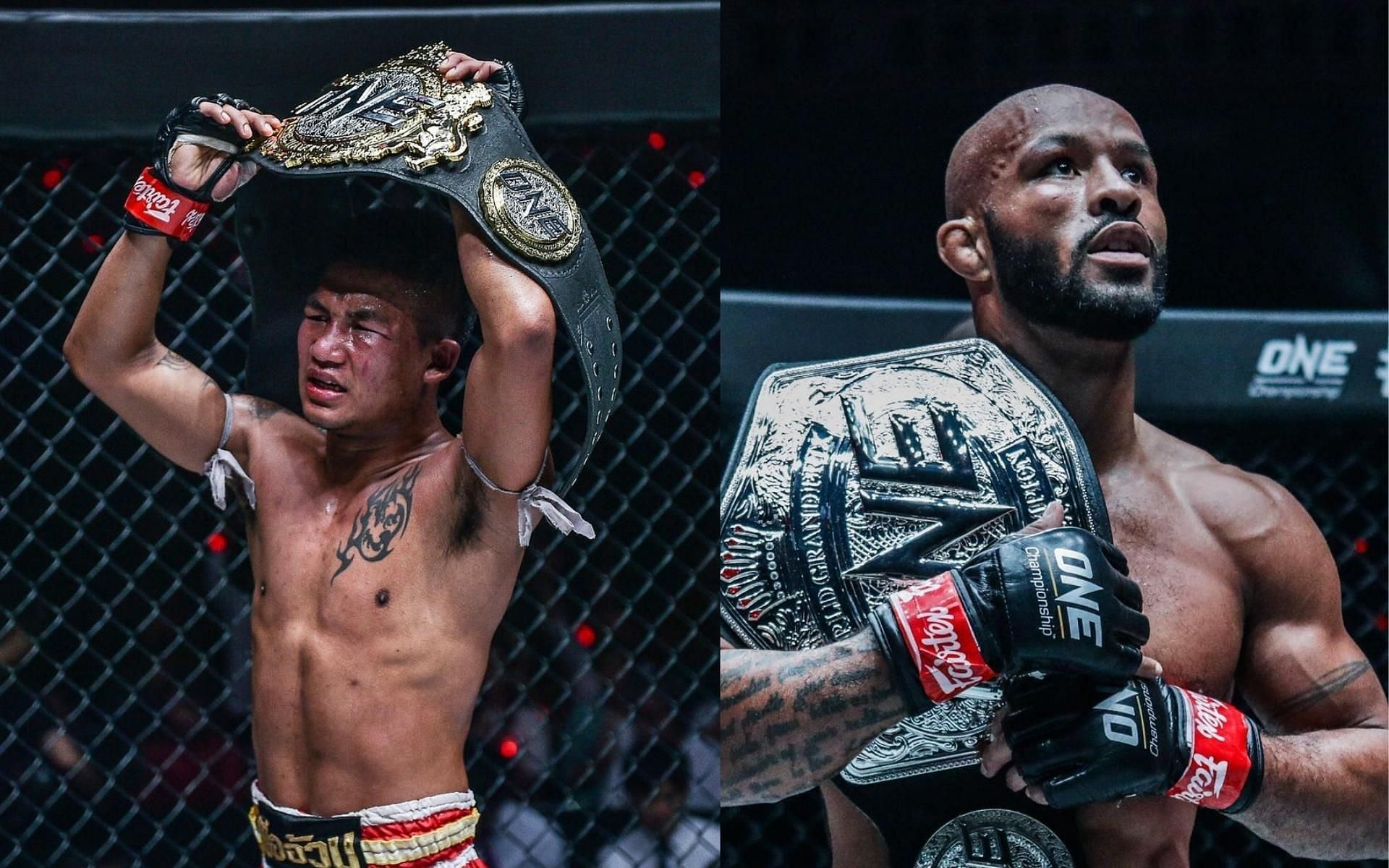 The special rules match between Rodtang Jitmuangnon (left) and Demetrious Johnson (right) is one of our most anticipated bouts in ONE: X. (Images courtesy of ONE Championship)