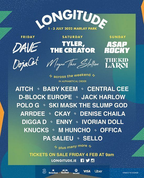 Longitude Festival 2022 tickets Where to buy, lineup, dates, and all