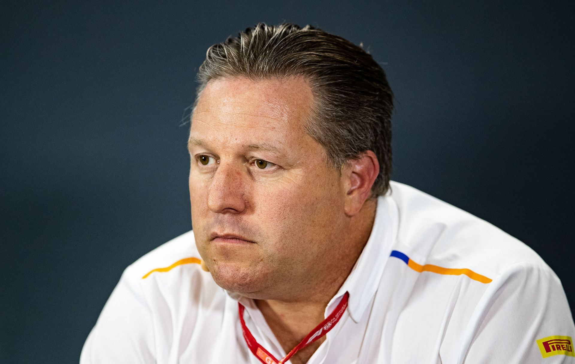 F1 Grand Prix of Singapore - Zak Brown attends a press conference