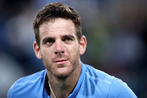 Juan Martin del Potro is playing his first tournament in three years.