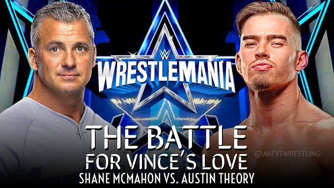 Shane McMahon wanted to face Austin Theory at WrestleMania