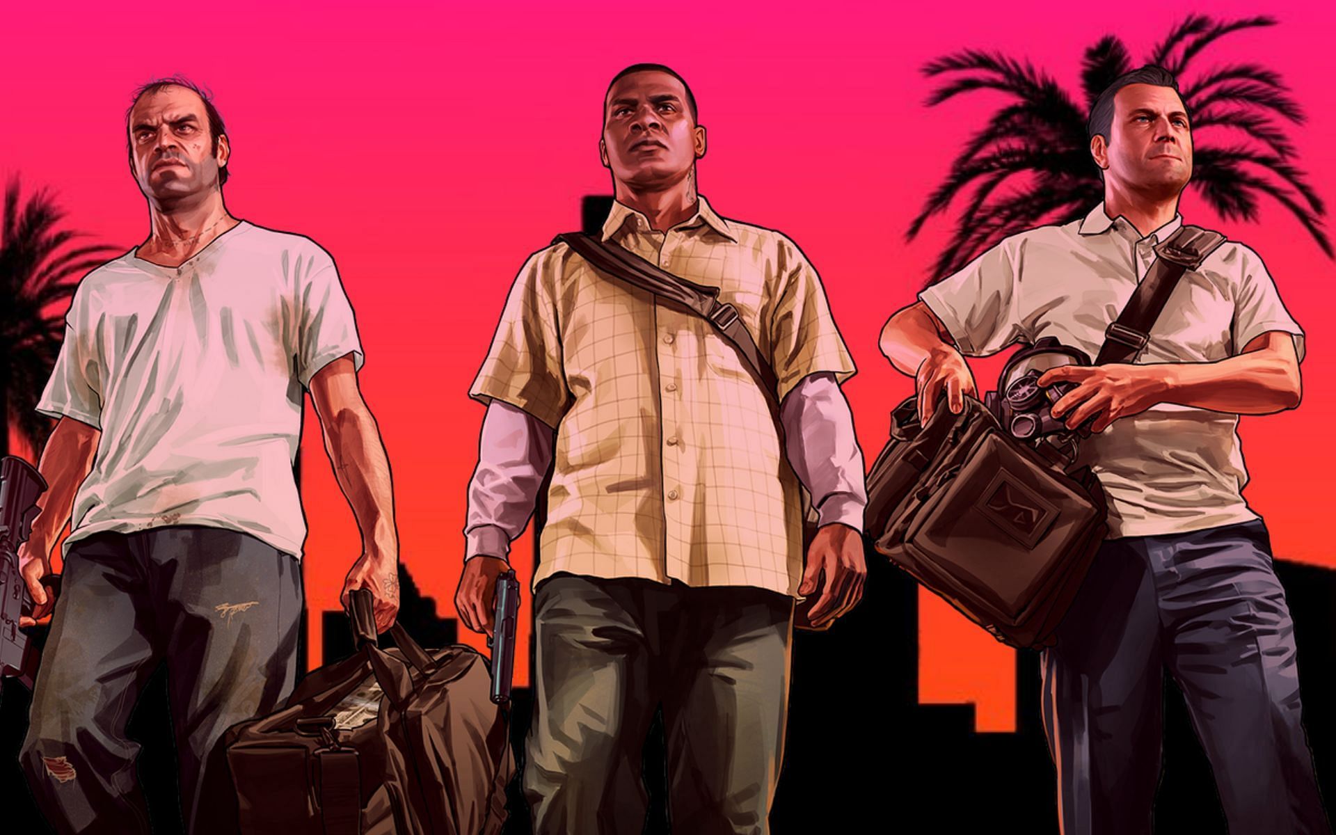 GTA 5&#039;s protagonists are beloved, so some fans would love to see them in GTA 6 (Image via Rockstar Games)