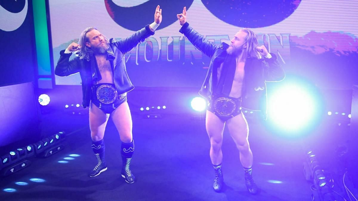 Tyler Bate and Trent Seven defended their titles