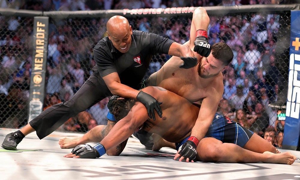 Tai Tuivasa has knocked out his last four opponents, including Greg Hardy