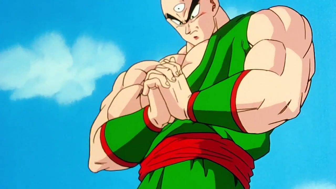 Tien as seen in the Z anime (Image via Toei Animation)