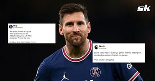 Twitter erupts as Lionel Messi shines in PSG's victory over Saint-Etienne