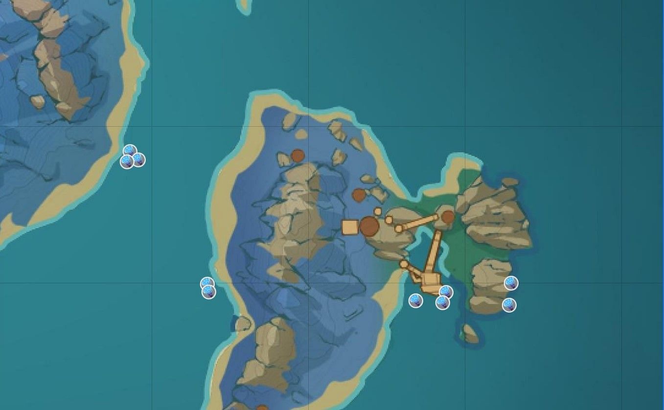 Sea Ganoderma near Amakumo Peak (mage via Genshin Impact Interactive Map)