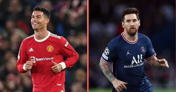 Lionel Messi vs Cristiano Ronaldo - Full statistical comparison this season (2021-22)