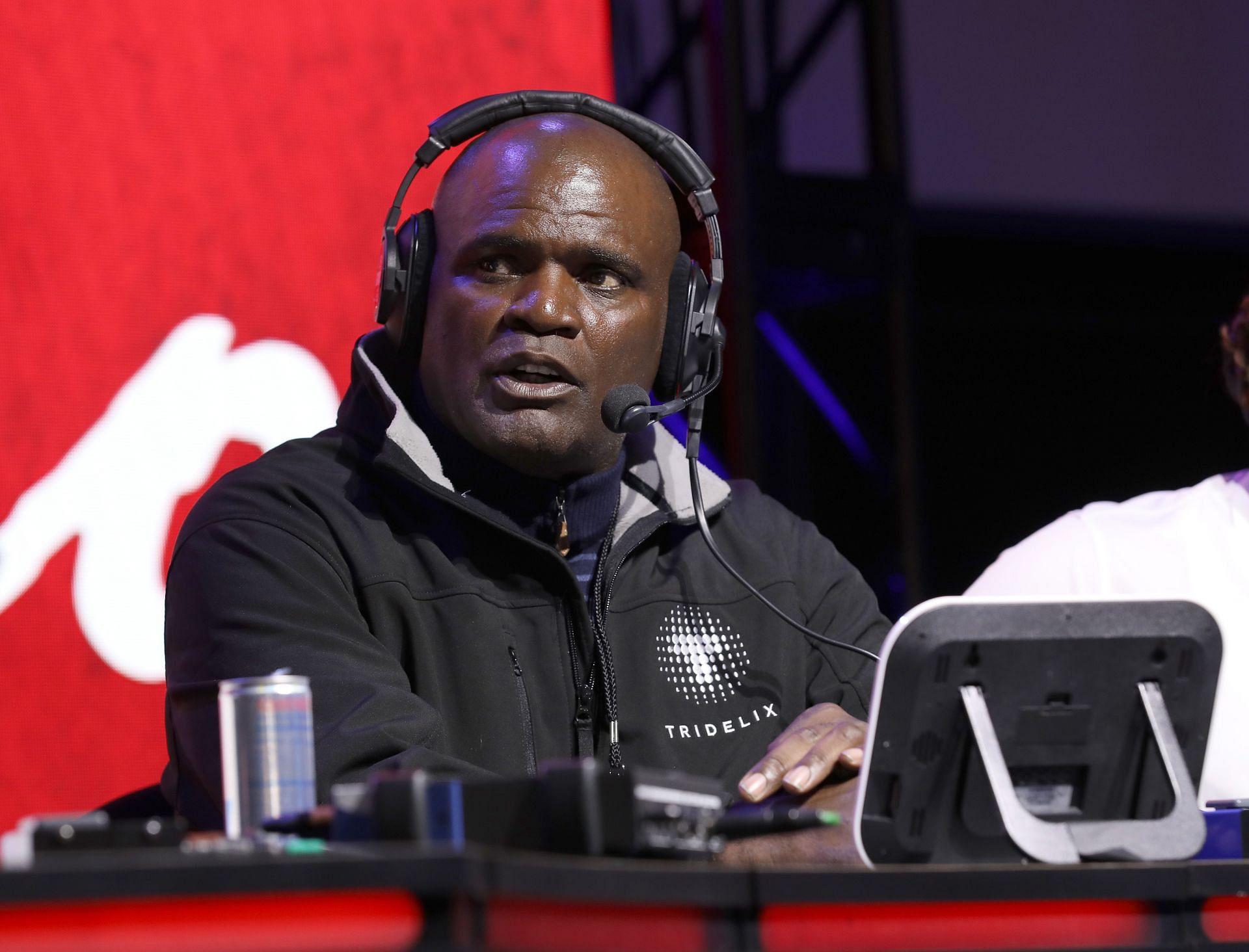 Lawrence Taylor at SiriusXM At Super Bowl LIV - Day 1