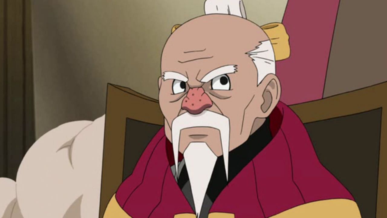 Onoki, as seen in the anime (Image via Studio Pierrot)