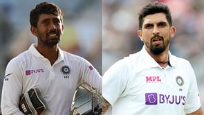 "You probably won't hear their names again" - Aakash Chopra reacts to Wriddhiman Saha and Ishant Sharma getting dropped