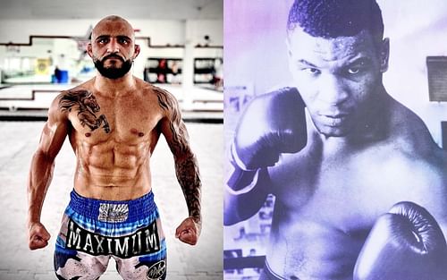 ONE CEO Chatri Sityodtong compares John Lineker's striking power to the legendary Mike Tyson. [Photos: John Lineker, Mike Tyson on Instagram]