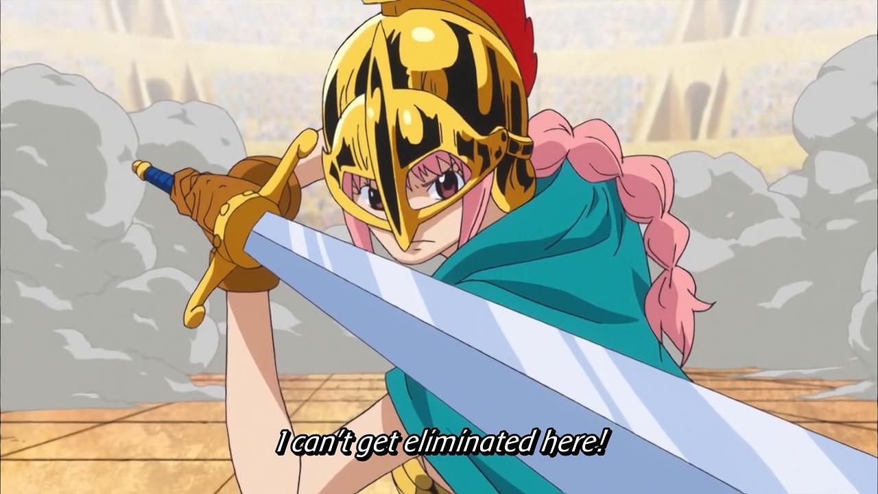 Rebecca as seen in the One Piece anime (Image via Toei Animation)