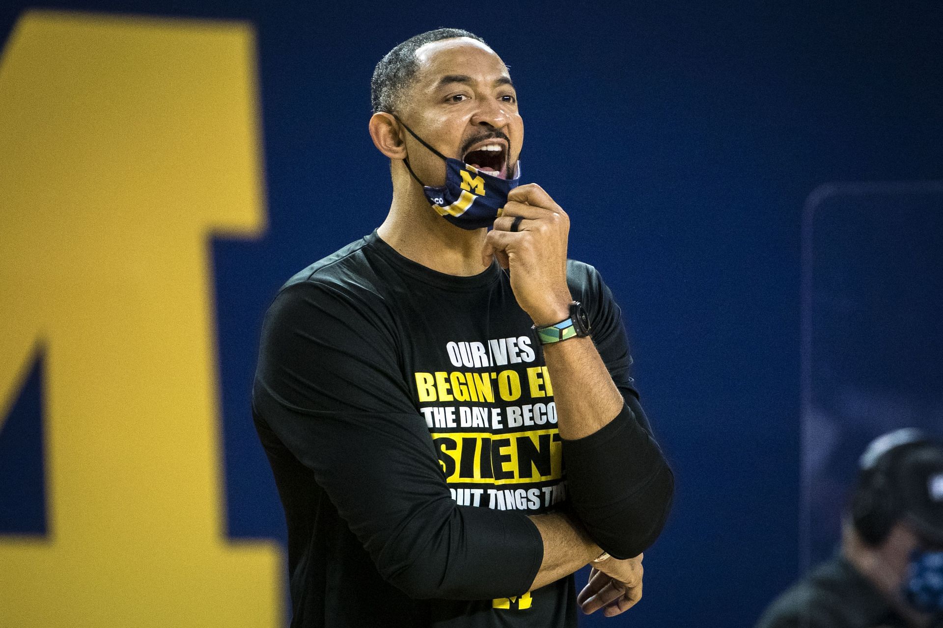 Michigan coach Juwan Howard has been suspended for the final five games of the regular season.