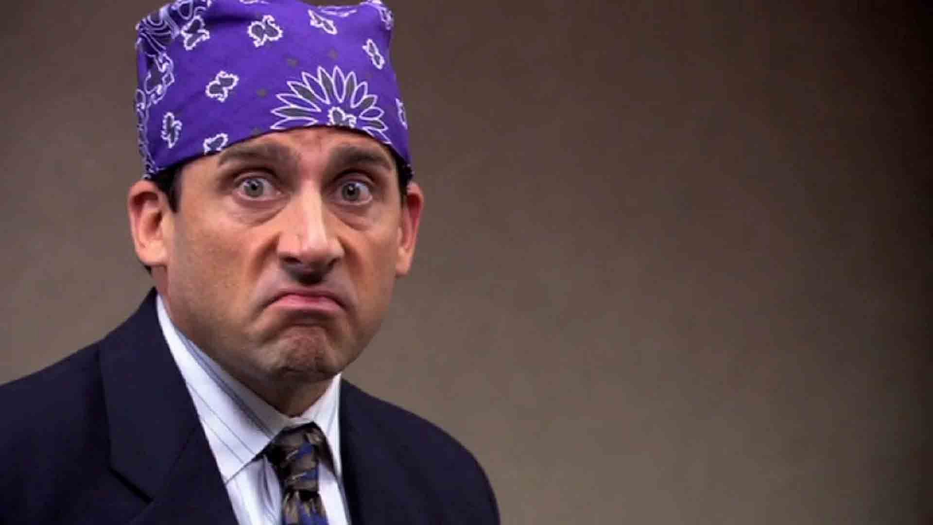 Michael Scott as Prison Mike (Image via NBC) The Office season 3, episode 2