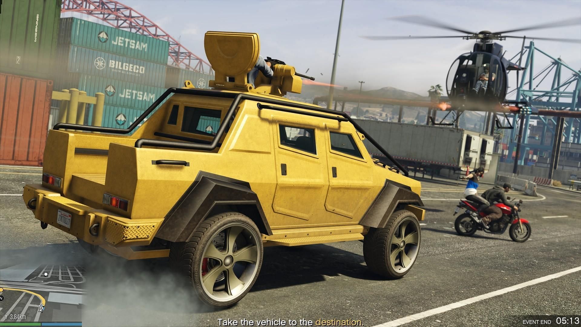 Weaponized and Armored to the Max (Image via GTA Base)
