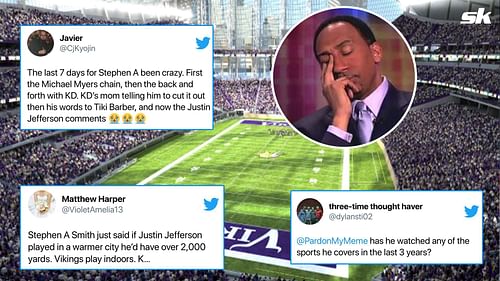 NFL fans react to Stephen A Smitn's comments, posting their opinions on Twitter