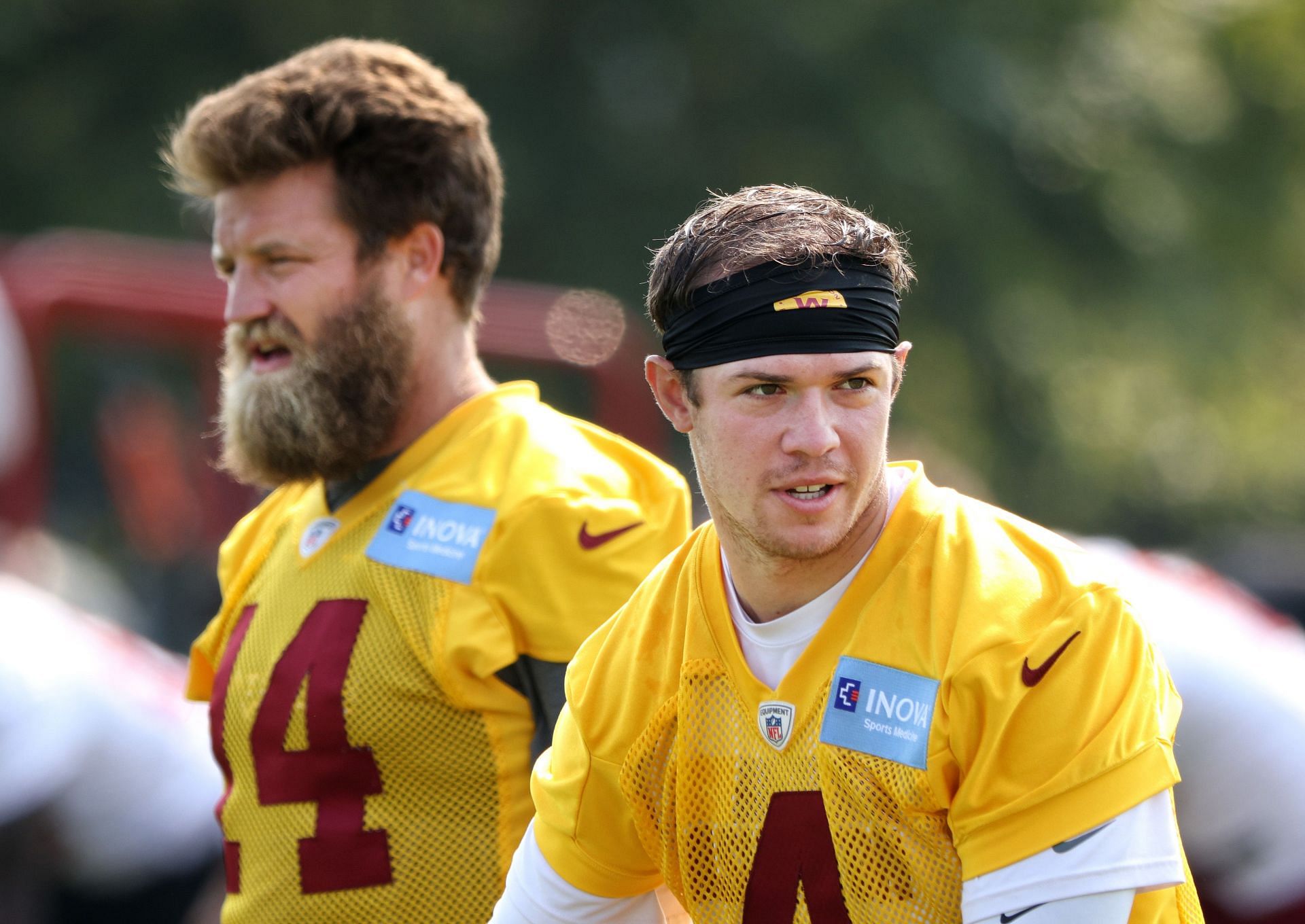 Washington Ryan Fitzpatrick and Taylor Heinicke