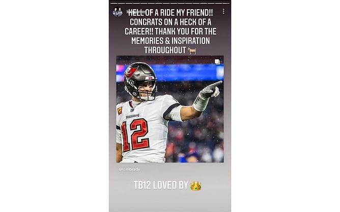 "Hell of a ride, my friend" - LeBron James' wholesome message for Tom Brady on his formal retirement announcement after a legendary career