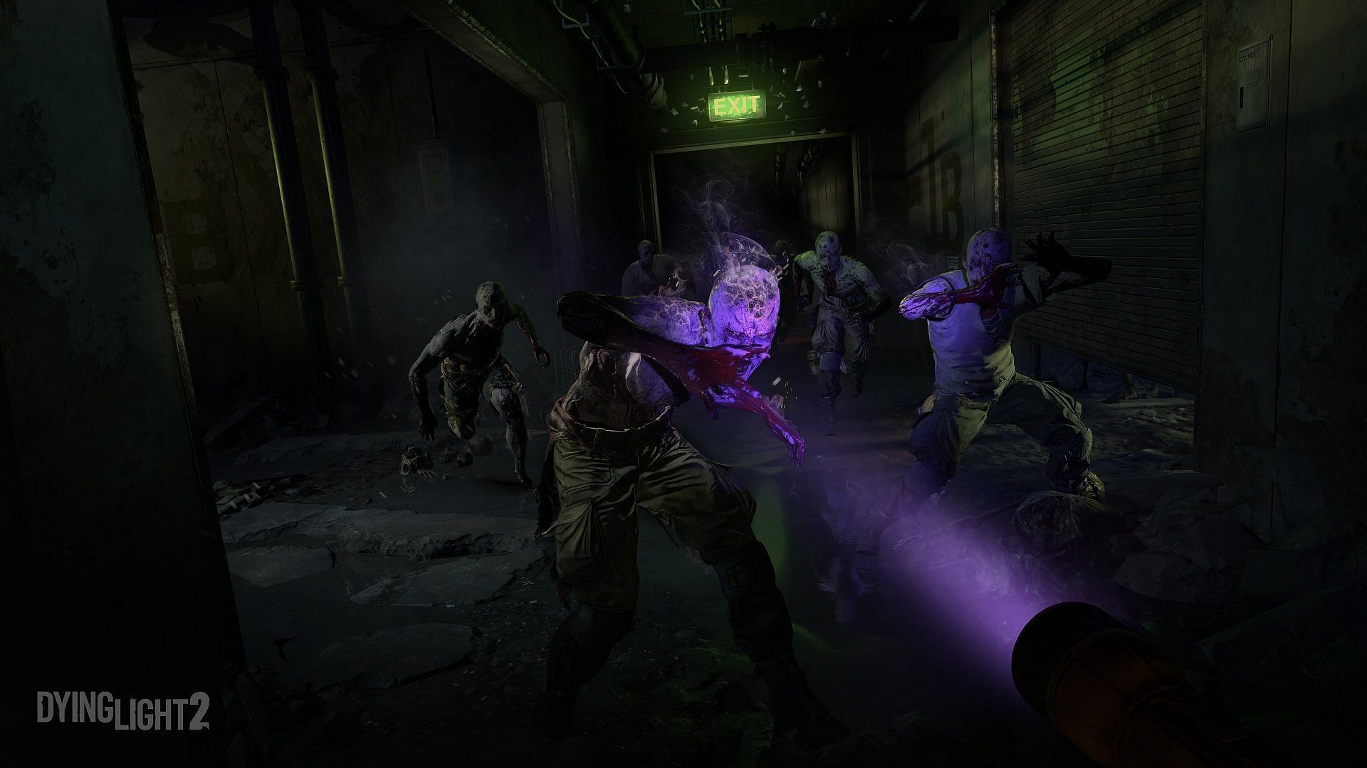 Even at night, the infected are a threat (Image via Techland)