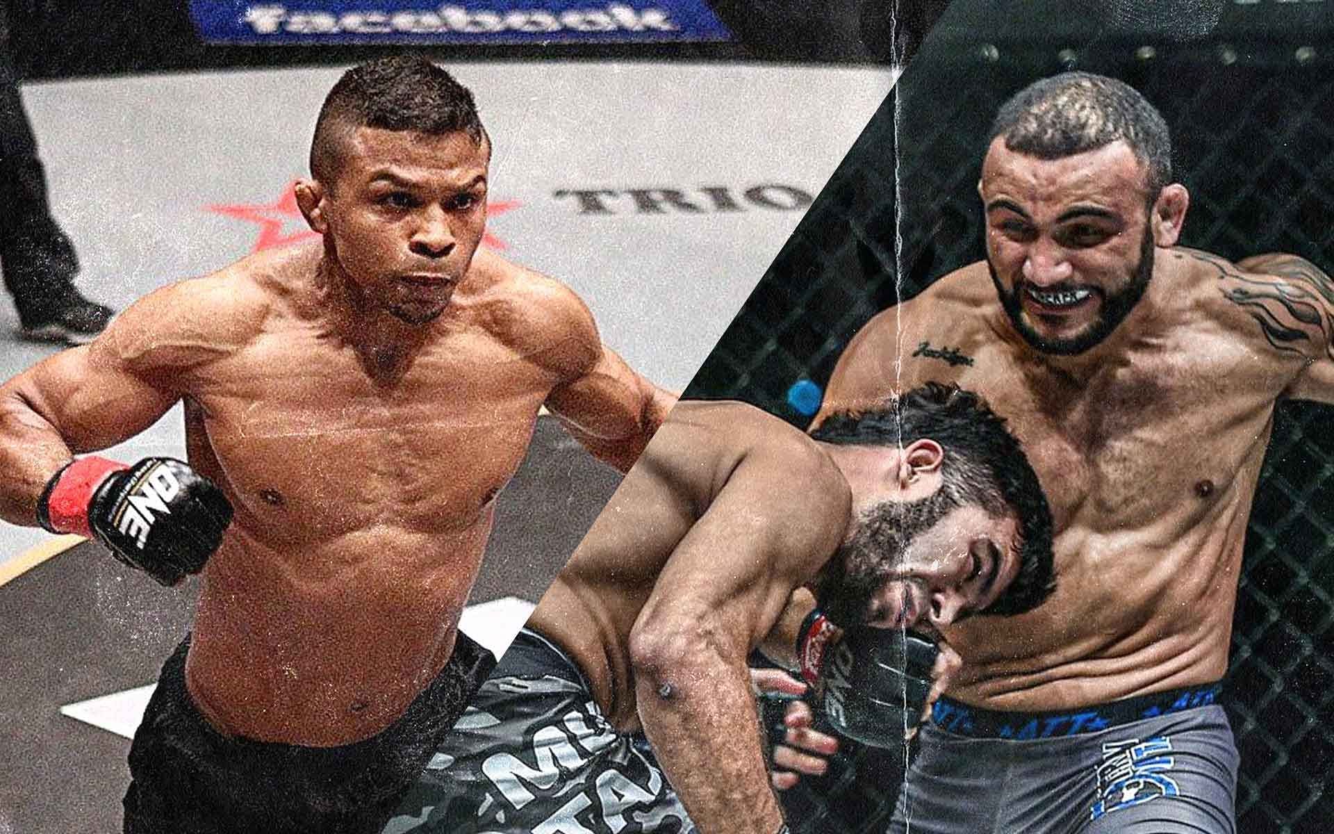 Bibiano Fernandes (Left) and John Lineker (Right) will finally get their hands on each other at ONE: Lights Out. | [Photos: ONE Championship]
