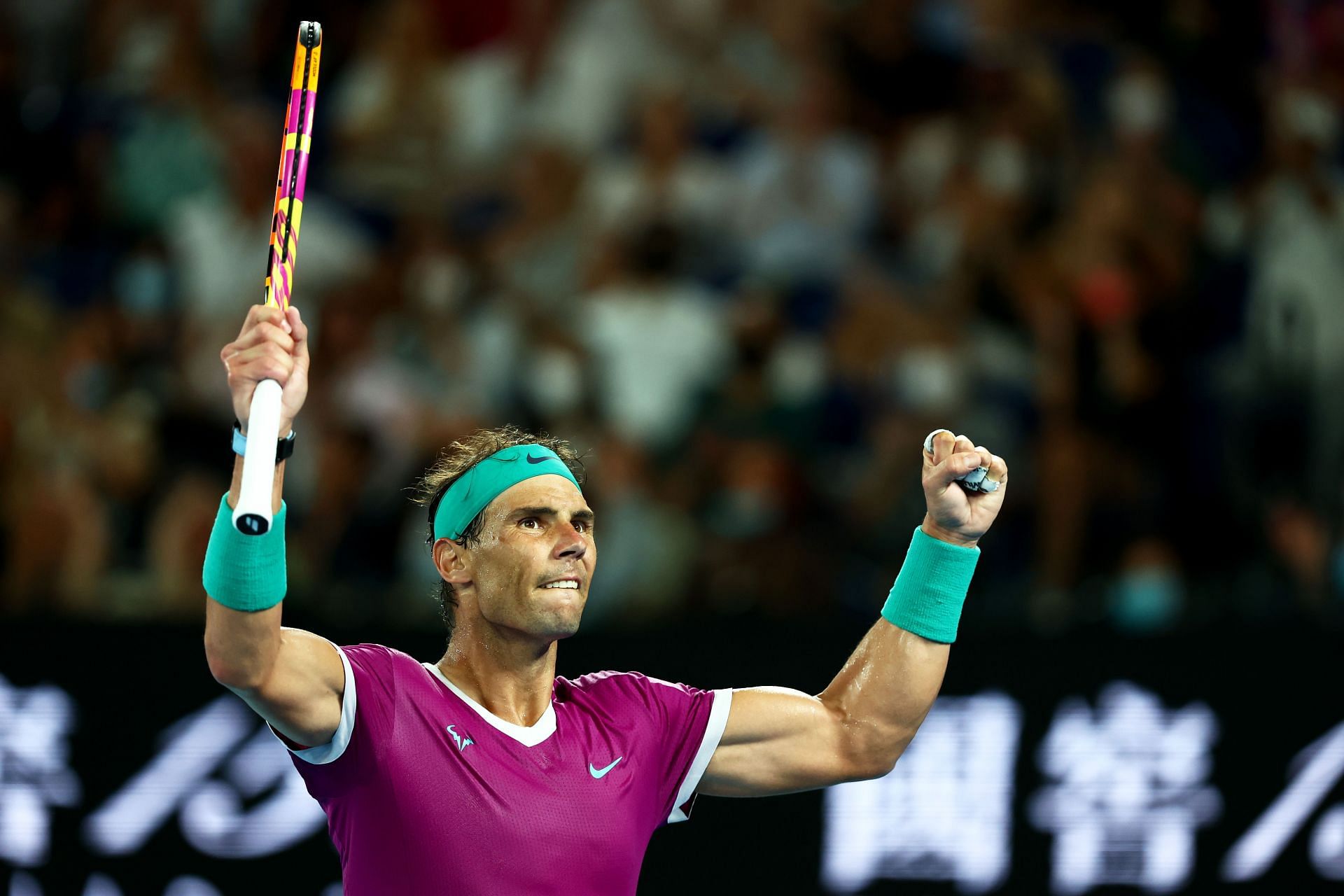 Rafael Nadal now has a dozen wins in 2022