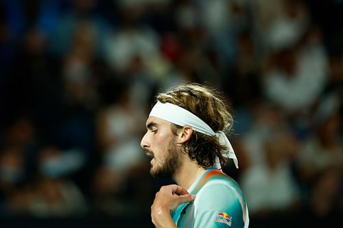 Stefanos Tsitsipas at Australian Open 2022