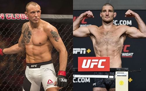 Jack Hermansson (left) and Sean Strickland (right)