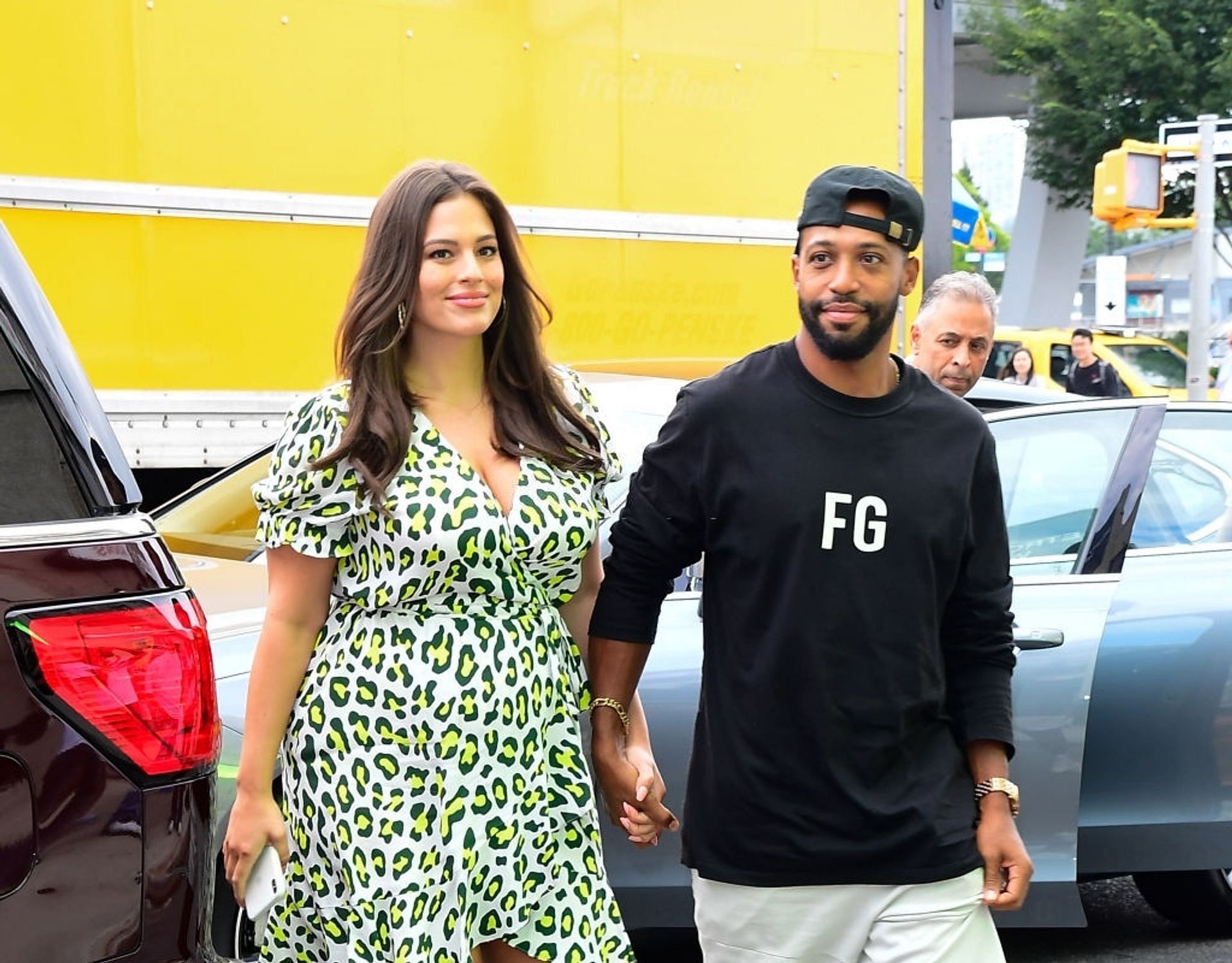Ashley Graham and Justin Ervin are now the parents of three children (Image via Raymond Hall/Getty Images)