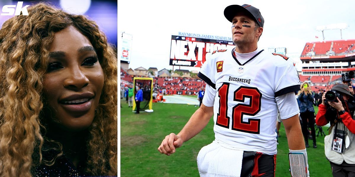 Serena Williams has paid tribute to retiring NFL icon Tom Brady